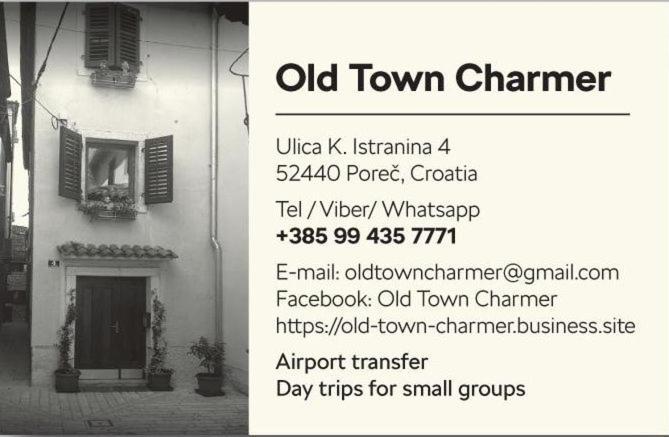 Old Town Charmer Poreč Exteriör bild